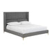 Sunpan Cairo King Bed Frame Antonio Porcelain Upholstered 