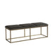 Sunpan Alley Burnished Brass Base Bench