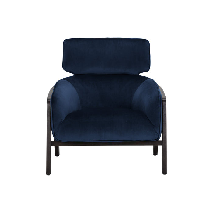 Sunpan Maximus Polyester Fabric Modern Lounge Chair