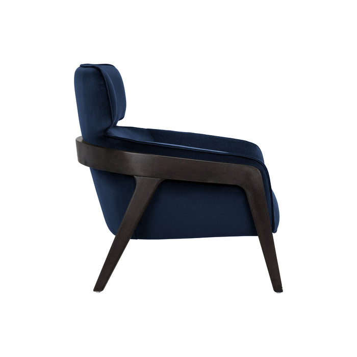 Sunpan Maximus Polyester Fabric Modern Lounge Chair