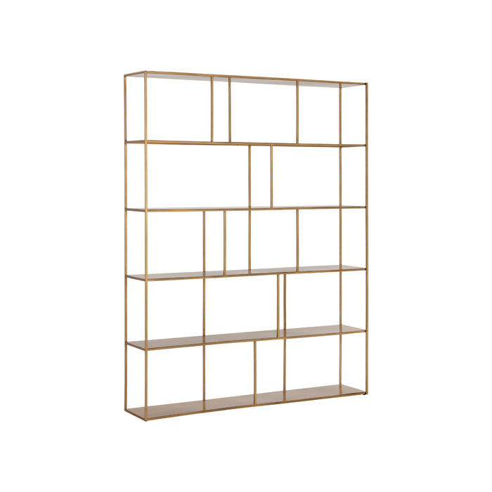 Sunpan Eiffel High Iron Shelves Bookcase