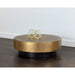 Sunpan Bernaby Handcrafted Round Powder Coated Iron Coffee Table