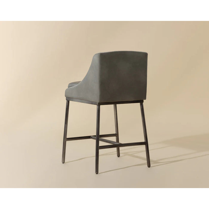 Sunpan Dalary Grey Counter Stool