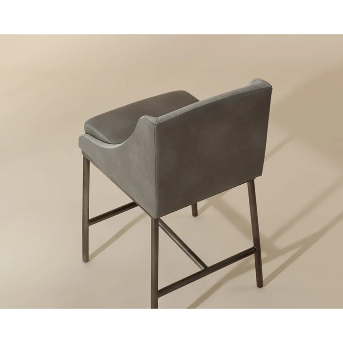 Sunpan Dalary Grey Counter Stool