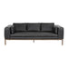 Sunpan Burr Leather Sofa