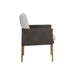 Sunpan Bellevue Fabric Mid Century Modern Lounge Chair