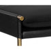 Sunpan Bellevue Antique Brass Gold Steel Base Bench