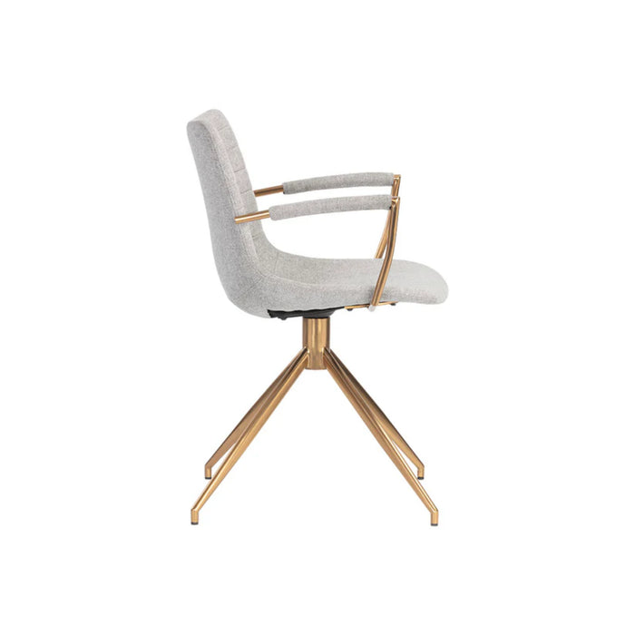 Sunpan Andres Swivel Dining Armchair