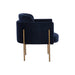 Sunpan Richie Danny Navy Lounge Chair 