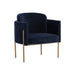 Sunpan Richie Danny Navy Lounge Chair 