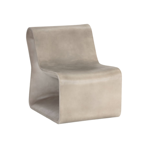 Sunpan Odyssey Concrete Modern Lounge Chair