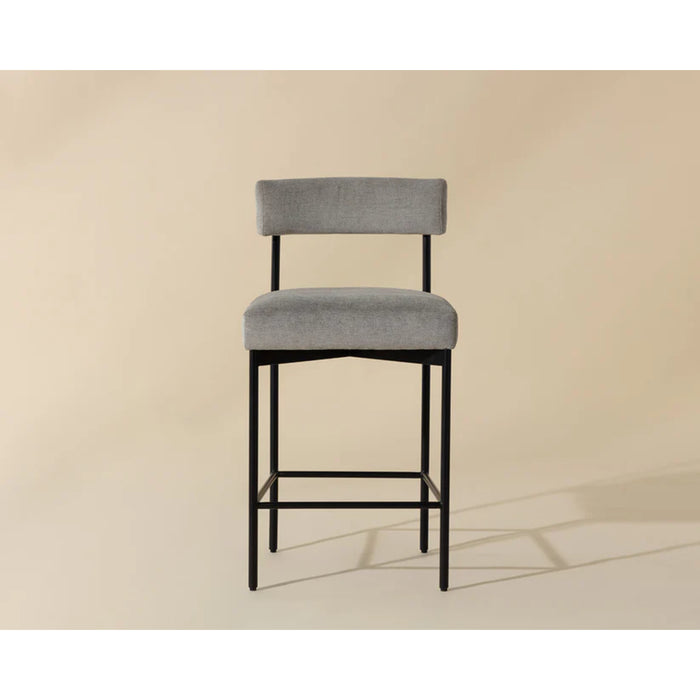 Sunpan Seneca Grey Counter Stool