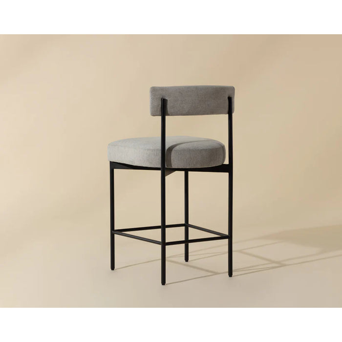 Sunpan Seneca Grey Counter Stool