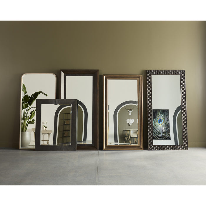 Sunpan Modern Calabasas Rectangle Iron Floor Mirror