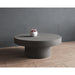 Sunpan Brando Indoor and Outdoor Round Concrete Coffee Table