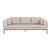 Sunpan Burr Leather Sofa