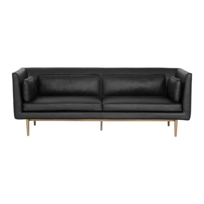 Sunpan Irongate Batavia Black Sofa 