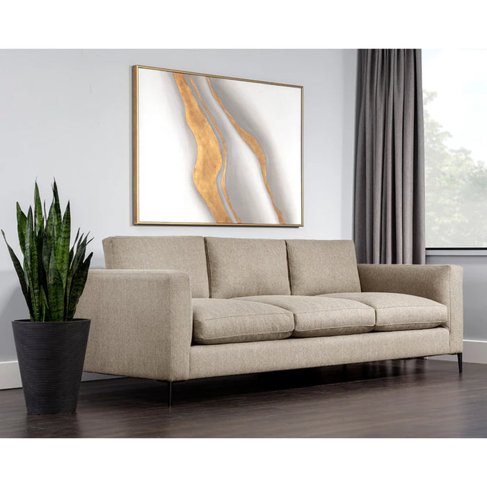 Sunpan Byward Brown Sofa