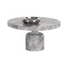 Sunpan Elmira Grey Faux Marble Finish Concrete Coffee Table