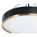 Sunpan Modern Ikon 23" Wide Black Dudley Chandelier