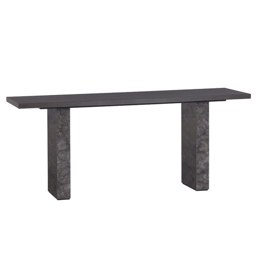 Sunpan Rebel Sustainable Solid Oak Wood Top Console Table 