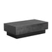 Sunpan Blakely Rectangular Powder Coated Iron Coffee Table