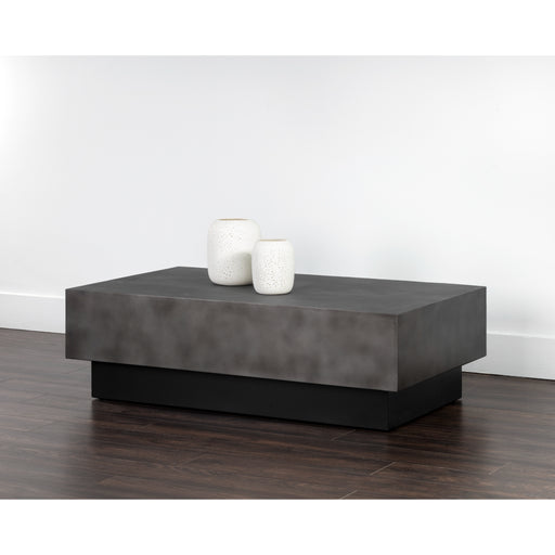 Sunpan Blakely Rectangular Powder Coated Iron Coffee Table