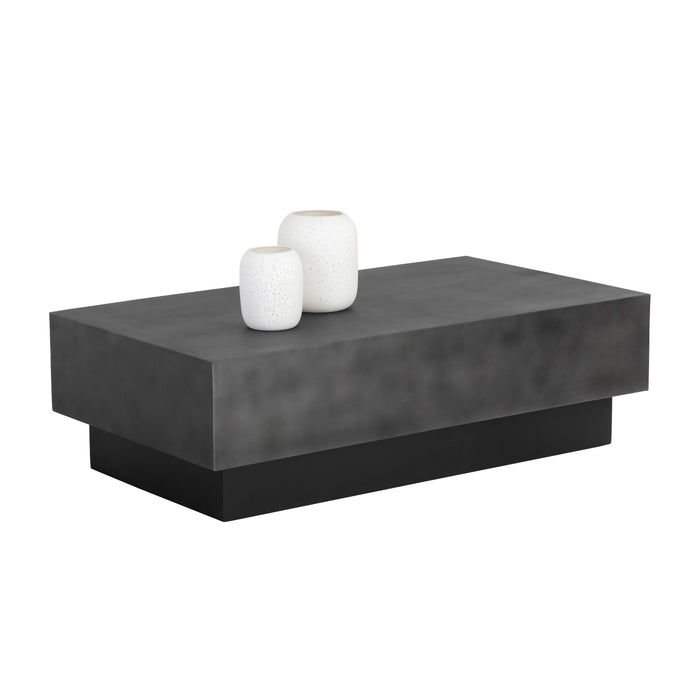 Sunpan Blakely Rectangular Powder Coated Iron Coffee Table