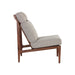 Sunpan Elanor Grey Fabric Modern Lounge Chair 
