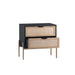 Sunpan Avida Sustainable Rectangular Oak Wood Nightstand