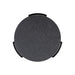 Sunpan Zuma Round Black Concrete Top Side Table 