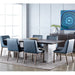 Sunpan Bane Solid Acacia Wood- Concrete Base Dining Table