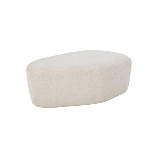 Sunpan Soraya Unique Shaped Fully Upholstered Ottoman