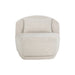 Sunpan Soraya Polyester Fabric Swivel Armless Chair