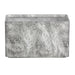 Sunpan Liza Rectangular Marble Look Concrete Side Table 