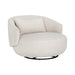 Sunpan Walsh Effie Linen Modern Swivel Lounge Chair