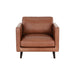 Sunpan Rogers Buffalo Leather Modern Armchair