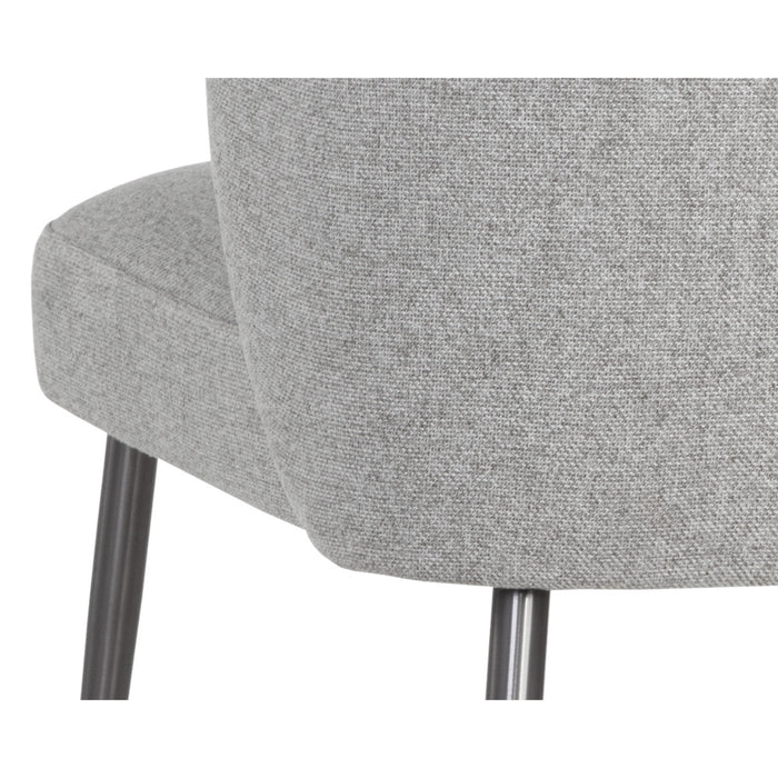 Sunpan Isidore Upholstered Modern Lounge Chair