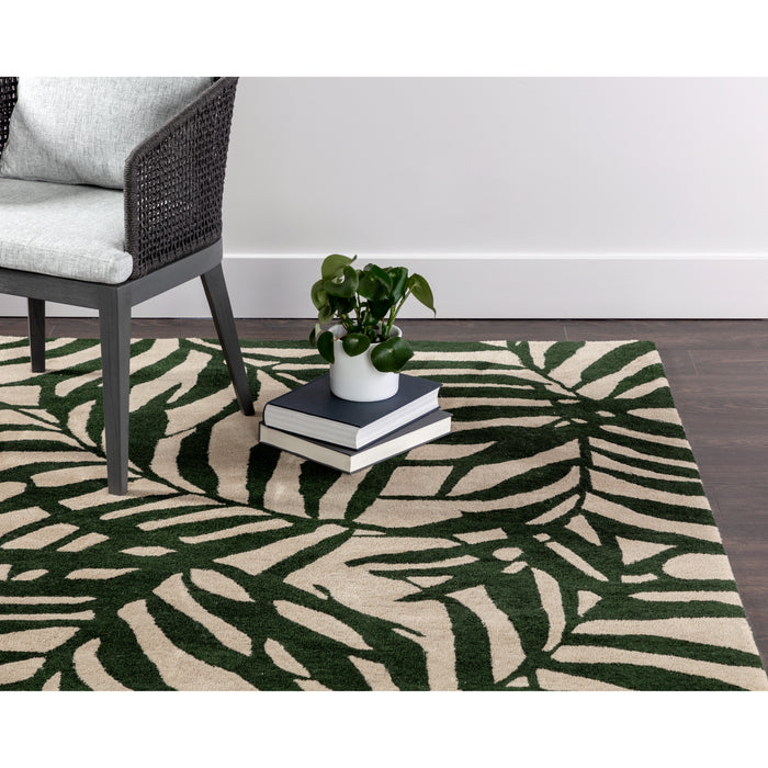 Sunpan Palma Tropical Hand-Woven Outdoor Area Rug