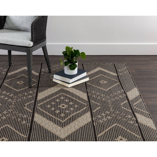 Sunpan Asana Hand-Woven Outdoor Area Rug