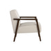 Sunpan Neymar Linea Light Grey Fabric Lounge Chair