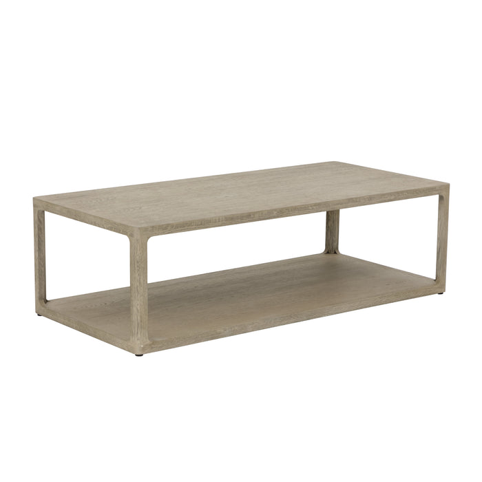 Sunpan Doncaster Rectangular Oak Wood Coffee Table