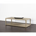 Sunpan Doncaster Rectangular Oak Wood Coffee Table