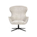 Sunpan Weller Nono Cream Swivel Lounge Chair 