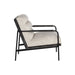 Sunpan Tristen Velvet Fabric Lounge Chair