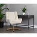 Sunpan Modern Stamos Desk and Mirian Chair Office Set