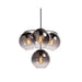 Sunpan Modern Kamara 24" Wide 4-Light Brass Globe Chandelier