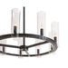 Sunpan Clarabelle 31" Wide 9-Light Brass Round Chandelier