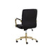 Sunpan Kleo Faux Leather Adjustable Swivel Office Chair