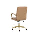 Sunpan Kleo Faux Leather Adjustable Swivel Office Chair